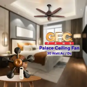 GFC Palace Ceiling Fan 30 Watt AC/DC